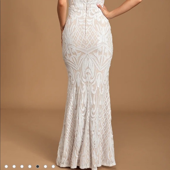 Sequin Wedding Gown - Picture 9 of 10